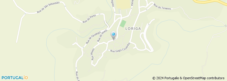 Mapa de Centro de Assistencia Paroquial de Loriga