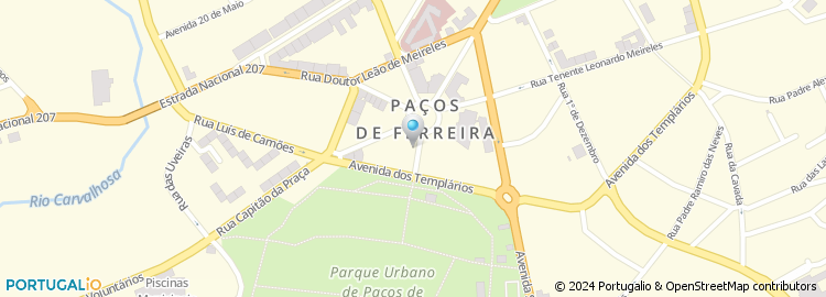 Mapa de Centro de Beleza - Margarida Freitas Ii, Unipessoal Lda