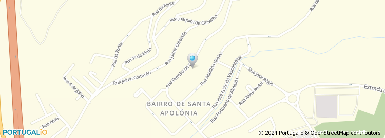 Mapa de Centro de Enfermagem e Reabilitação de Santa Apolonia, Lda