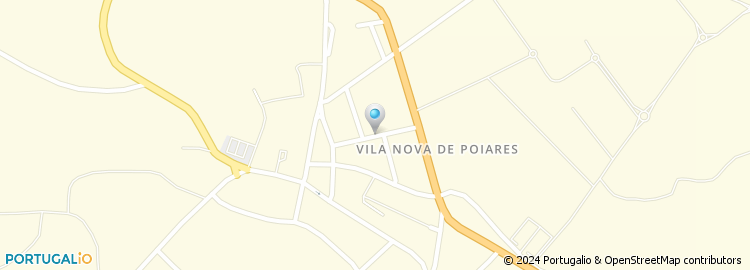Mapa de Centro de saúde de Vila Nova de Poiares
