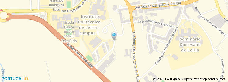 Mapa de Centro de Saúde Gorjão Henriques, Leiria