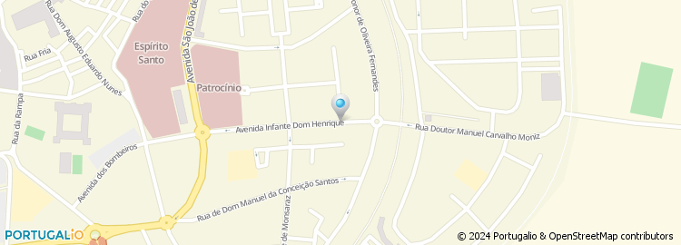 Mapa de Centro Oftalmologico de Evora, Lda