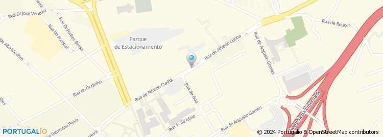 Mapa de Centro Retinografico de Santo Antonio, Lda