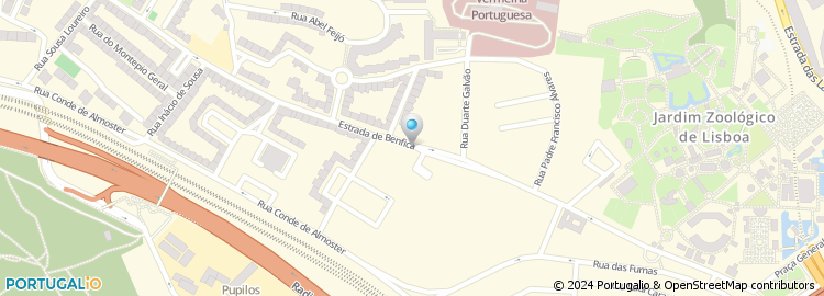 Mapa de Centro Social Paroquial São Domingos Benfica Casa Nossa Senhora Rosario