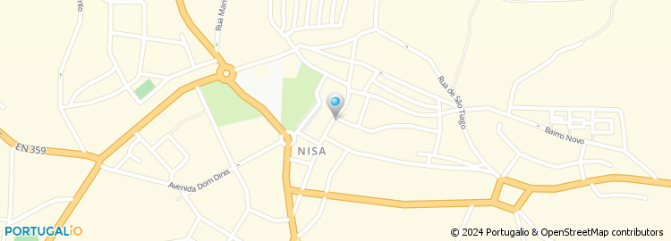 Mapa de Cerenisa - Centro de Reabilitação de Nisa, Lda