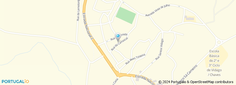 Mapa de Rua Carrascal