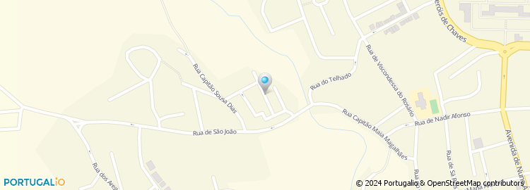Mapa de Rua Coronel Tito Barreira
