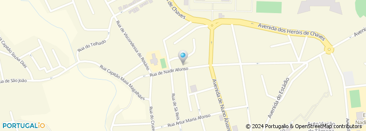 Mapa de Rua Nadir Afonso