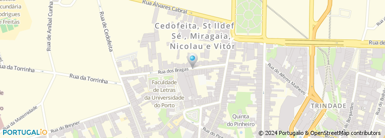 Mapa de Cláudia Vidal Pinto, Unipessoal Lda