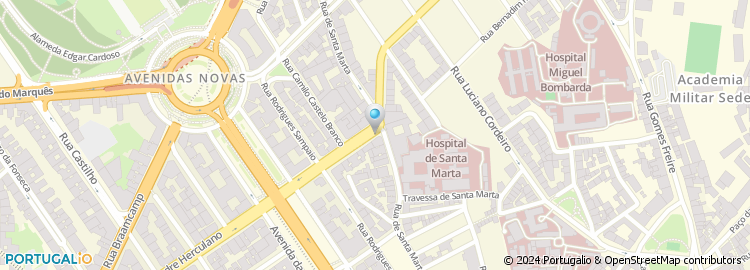 Mapa de Clidencor - Clinica Dentaria do Conde Redondo, Lda