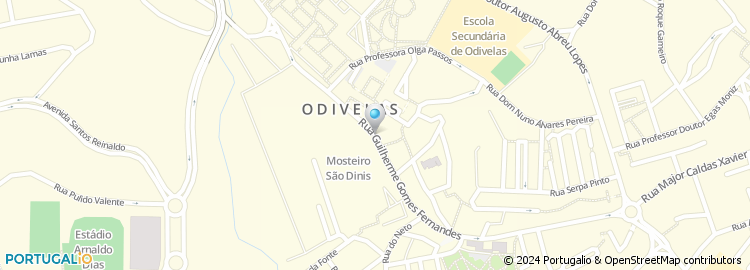 Mapa de Clinica de Otorrino e Audiologia Dr João Caratão, Lda