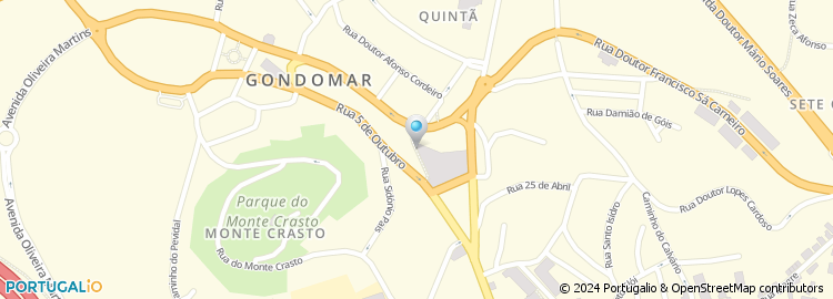 Mapa de Clinica de S.Cosme de Gondomar, Lda