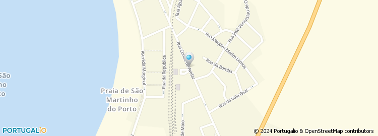 Mapa de Clinica de São Martinho do Porto, Lda