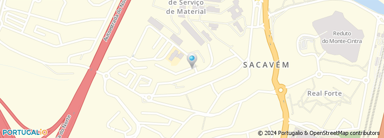 Mapa de Clinica Geral Dentaria J M Crespo Carvalho, Lda