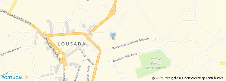Mapa de Clinica Médica Arrifana de Sousa, Lousada