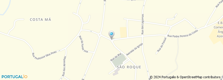 Mapa de Clínica Pardelhas, São Roque