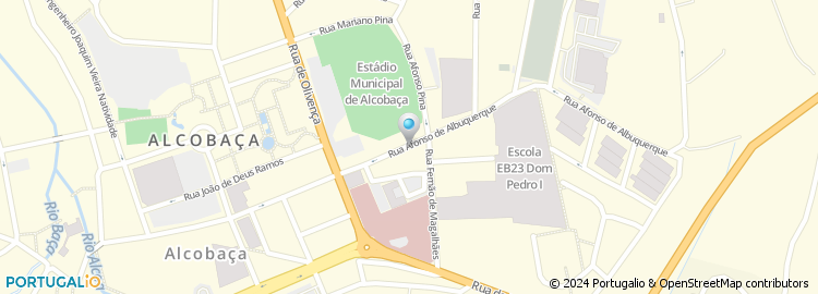 Mapa de Clinica Santa Maria de Alcobaça