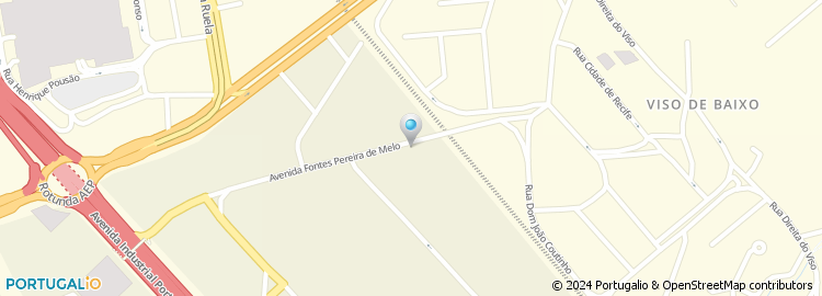 Mapa de Clínicas Alba Saúde Dentária, Porto Boavista