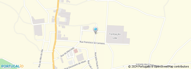 Mapa de Cmd - Centro Médico de Dialise da Benedita, Lda