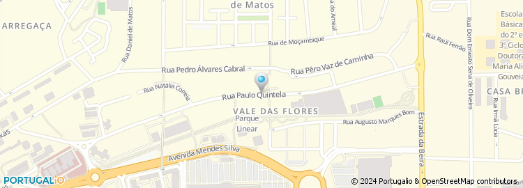 Mapa de Apartado 10122, Coimbra