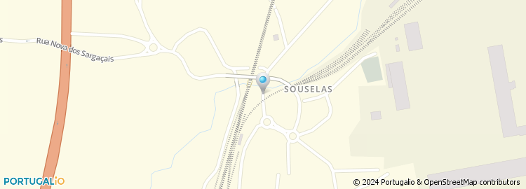 Mapa de Apartado 86, Souselas