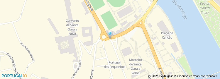 Mapa de Rua Central das Lages