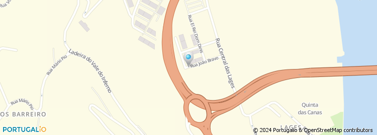 Mapa de Rua João Bravo