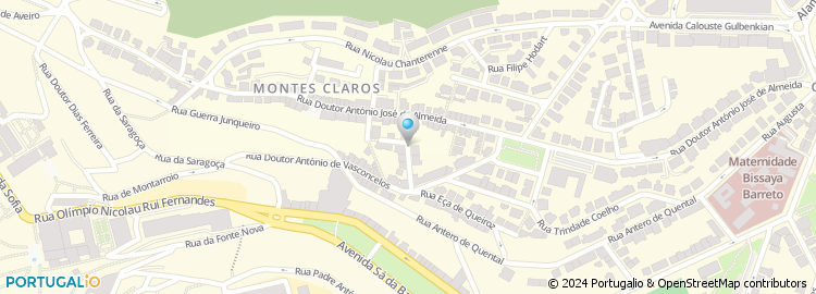 Mapa de Rua Dom Afonso Castelo Branco