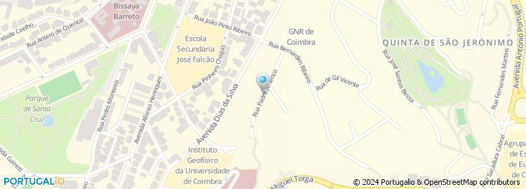 Mapa de Rua Padre Américo