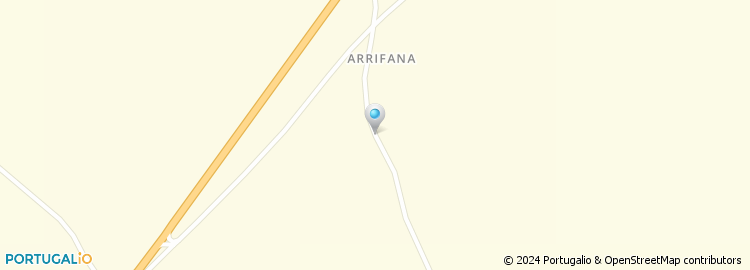 Mapa de Arrifana