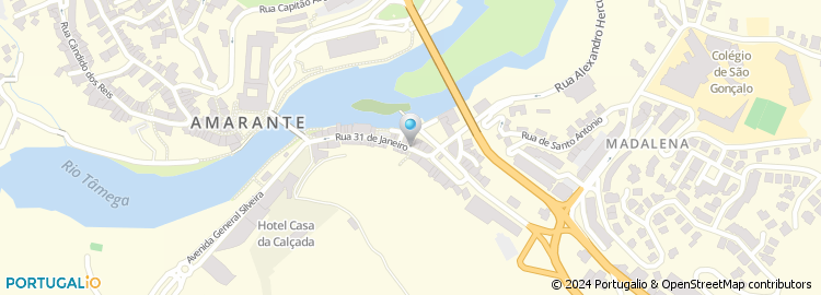 Mapa de Confeitaria Ponte de S.gonçalo, Unipessoal Lda