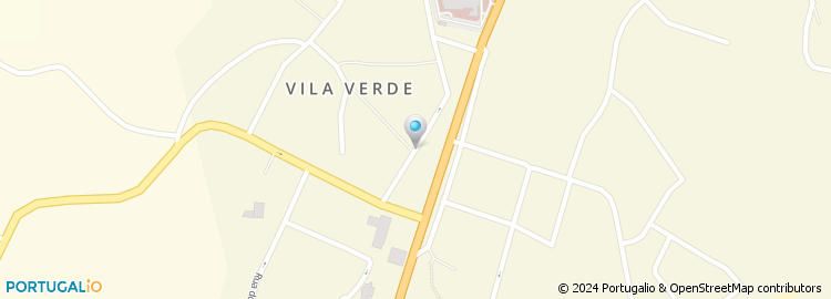 Mapa de Conservatória do Registo Civil de Vila Verde
