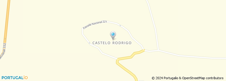 Mapa de Conservatoria do Registo Civil e Predial de Figueira de Castelo Rodrigo