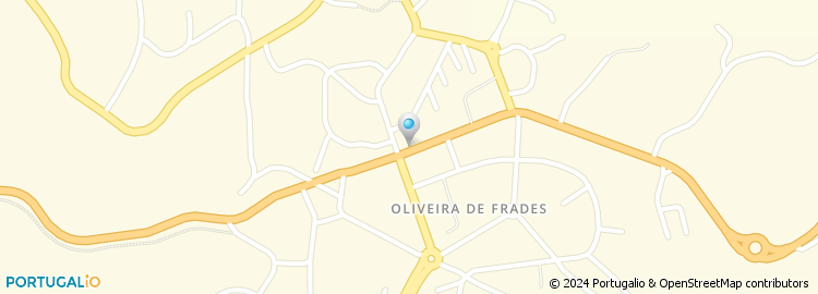 Mapa de Conservatoria do Registo Civil / Predial / Comercial - Oliveira de Frades