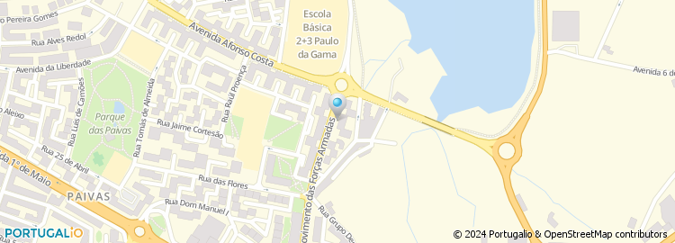 Mapa de Costa Loureiro & Rodrigues Lda