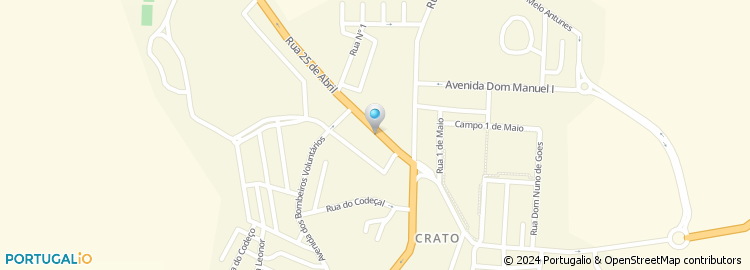 Mapa de Rua Doutor João Carmo Dias