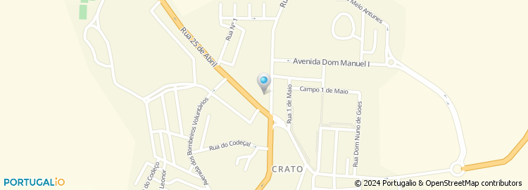 Mapa de Rua Melo Antunes