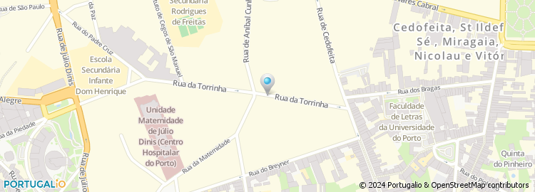 Mapa de Cunha, Pacheco & Pereira, Lda
