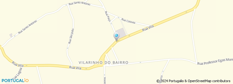 Mapa de Cvvb - Centro Veterinário de Vilarinho do Bairro, Unipessoal Lda