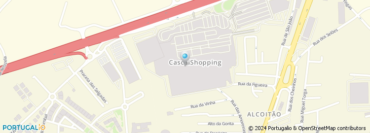Mapa de De Conto, CascaiShopping