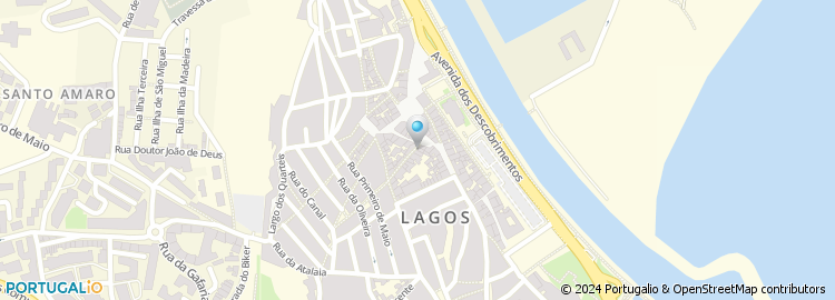 Mapa de Dentlagos - Clinica Dento - Profilactica de Lagos, Unip., Lda