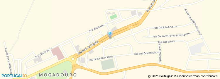 Mapa de Discoteca Xacal, Ldª.