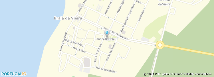 Mapa de Duarte & Marques Pedrosa - Actividades Hoteleiras, Lda