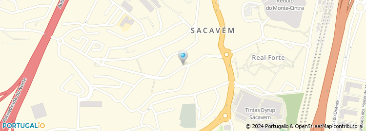 Mapa de Electro S. Jose de Sacavem, Lda