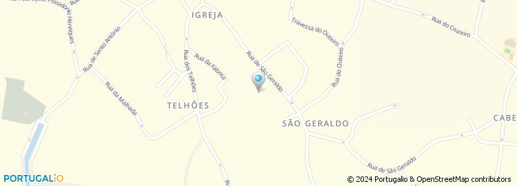 Mapa de Emidio Silva, Estarreja - Táxi