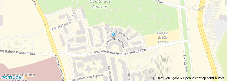 Mapa de Engomadoria Alta de Lisboa, Unip., Lda