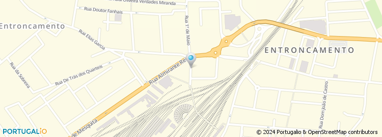 Mapa de Rua Vitorino Magalhães Godinho