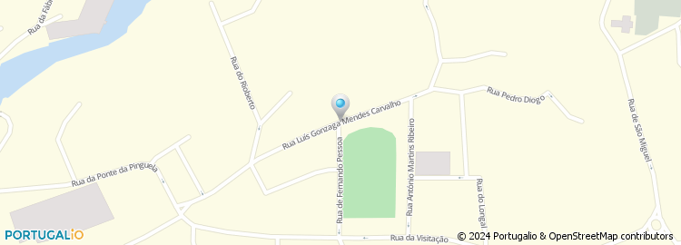 Mapa de Escola Básica Ave, Vila das Aves, Santo Tirso