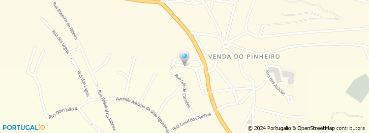 Mapa de Escola Básica da Venda do Pinheiro, Mafra