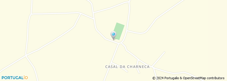 Mapa de Escola Básica de Casal da Charneca, Santarém